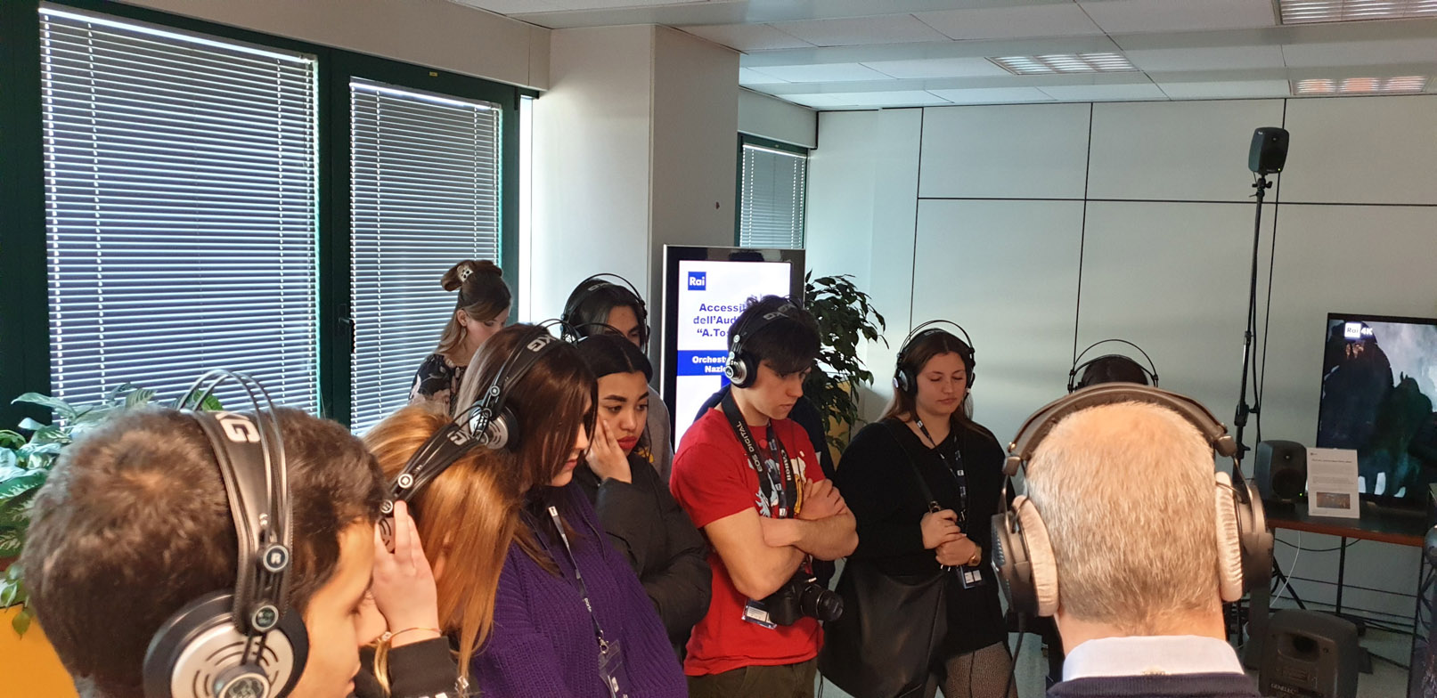 Il Rossellini in visita didattica presso Centro di Produzione RAI di Torino Istituto
