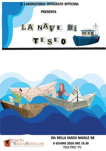 LA NAVE DI TESEO – LABORATORIO TEATRALE INTEGRATO OFFICINA 5 GIUGNO 2026 ORE 19.30