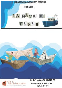 LA NAVE DI TESEO – LABORATORIO TEATRALE INTEGRATO OFFICINA 5 GIUGNO 2026 ORE 19.30